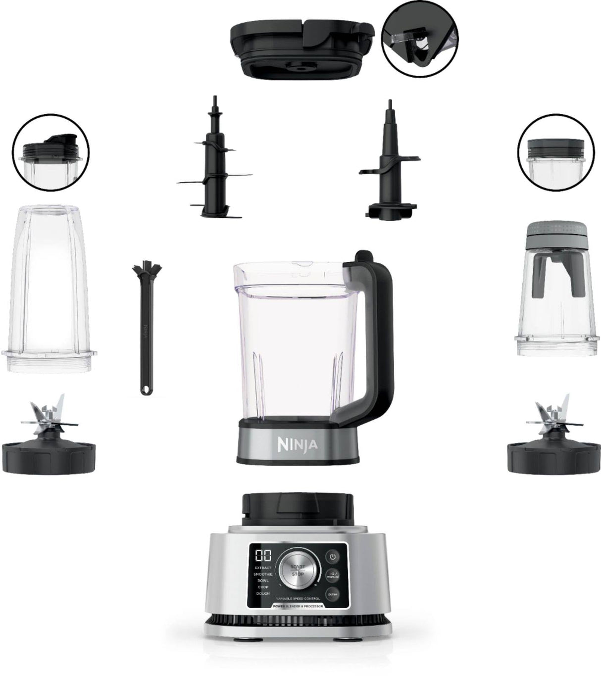 Ninja SS351 Foodi Power Blender & Processor System
