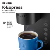 Keurig K-Express Essentials Black Single Serve K-Cup Pod Coffee Maker