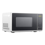 Mainstays 0.7 Cu ft Compact Countertop Microwave Oven, White